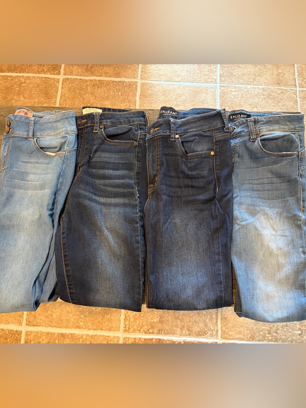 Women’s  4 pair bundle Blue Stretch Jeans